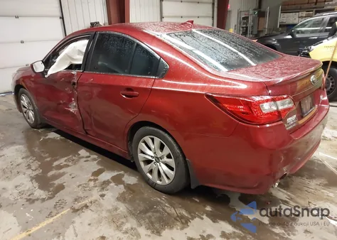 2016 Subaru Legacy 2.5I Premium from USA, damaged, VIN 4S3BNAD66G3007767